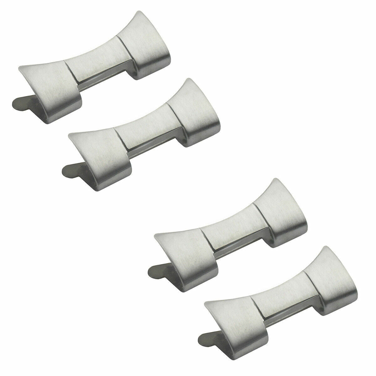 4 END PIECE LINK FOR VINTAGE 585 ROLEX WATCH 20MM OYSTER WATCH BAND 93150 MATTE