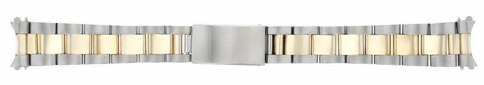 MIDSIZE 14K/SS 17MM OYSTER WATCH BAND FOR ROLEX 31MM MIDSIZE 68274 68273 68240