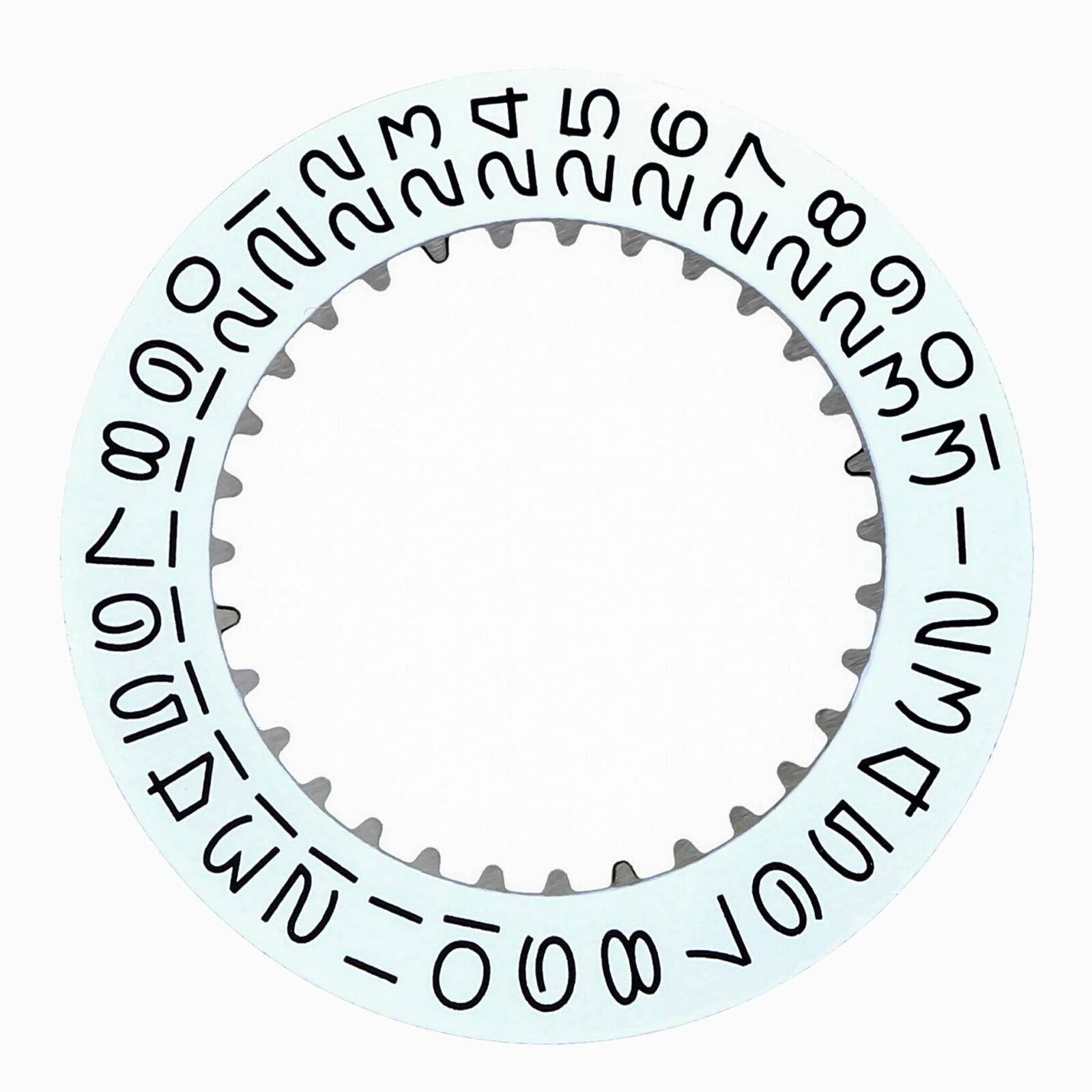 DATE DISC FOR ROLEX WATCH DATE DATEJUST 1600 1601 1602 1603 1608 1611 1625 WHITE