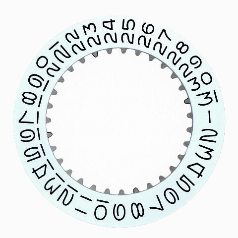 DATE DISC FOR ROLEX WATCH DATE DATEJUST 1600 1601 1602 1603 1608 1611 1625 WHITE