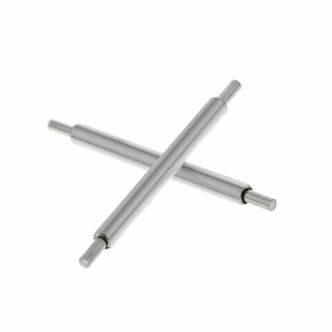 2 FAT SPRING BAR 20MM FOR STRAP BAND OLDER ROLEX GMT II 1675 16750 16753 16758