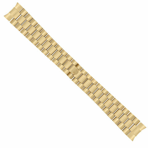 20MM PRESIDENT DAY DATE WATCH BAND FOR ROLEX 1803 18038 18078 18238 GOLD PLATED