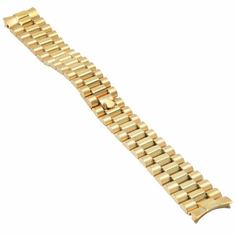 20MM PRESIDENT DAY DATE WATCH BAND FOR ROLEX 1803 18038 18078 18238 GOLD PLATED
