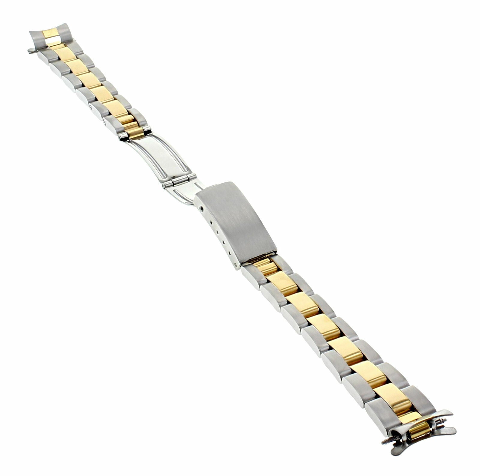 13MM OYSTER WATCH BAND FOR 26MM ROLEX LADY 6701 6702 6703 6706 6717 TWO TONE