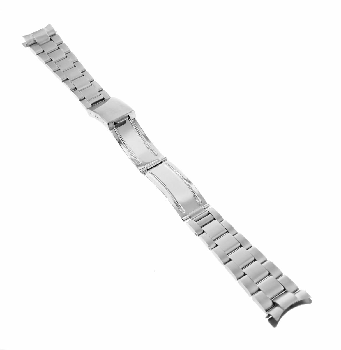 OYSTER WATCH BAND BRACELET FOR ROLEX 20MM DATEJUST WATCH MATTE SOLID END PIECE
