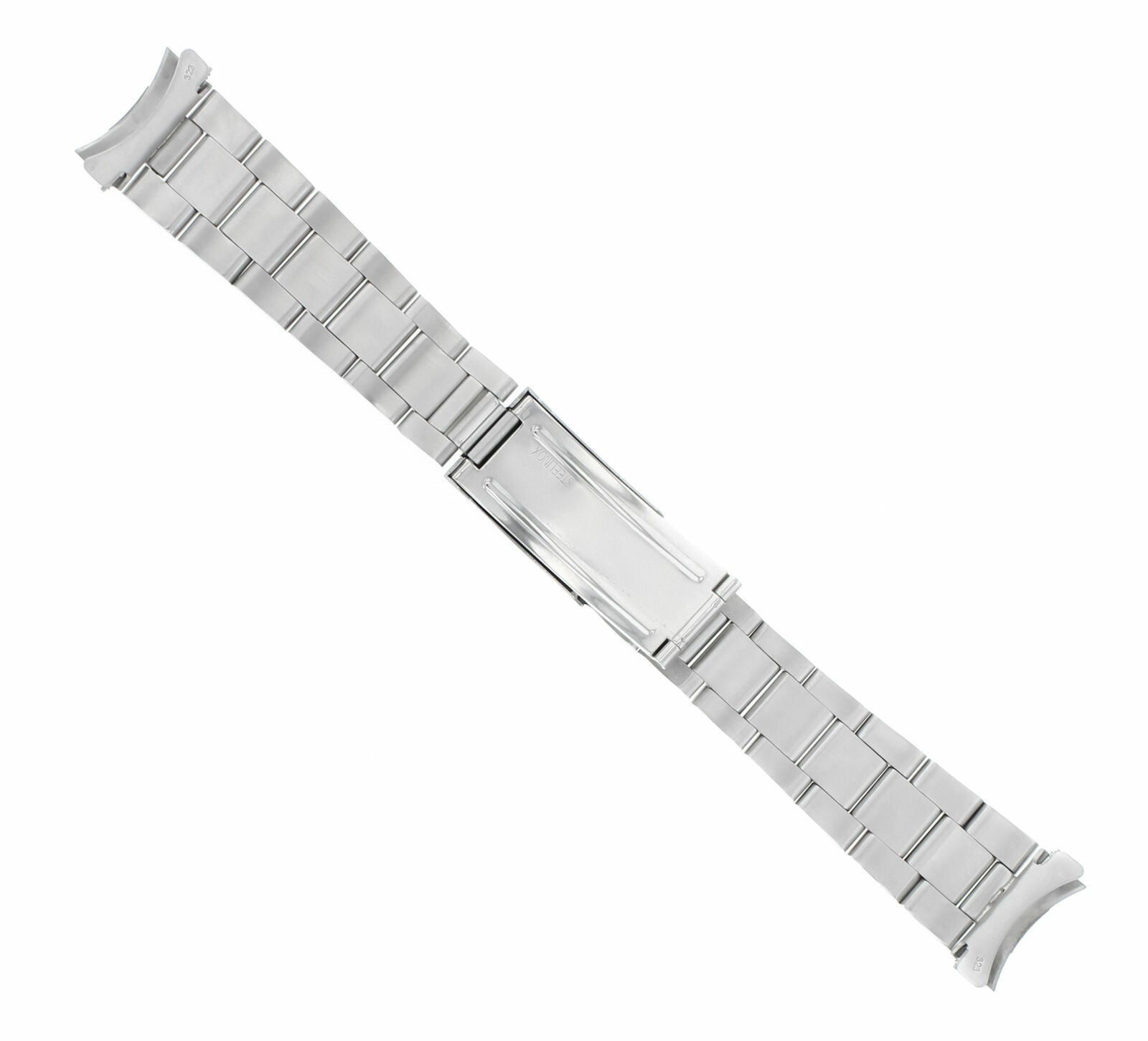 OYSTER WATCH BAND STAINLESS STEEL BRACELET FOR MENS ROLEX 20MM SOLID END PIECE
