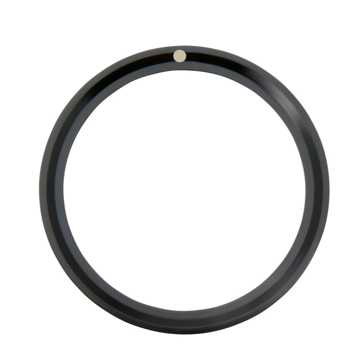 REPLACEMENT BEZEL INSERT BLACK FOR WATCH 36.60MM X 30.30MM
