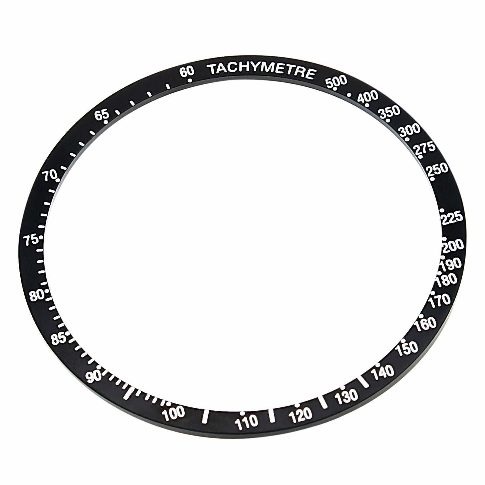 BEZEL INSERT FOR OMEGA WATCH TACHYMETRE 1450062 ST69 AUTOMATIC BLACK