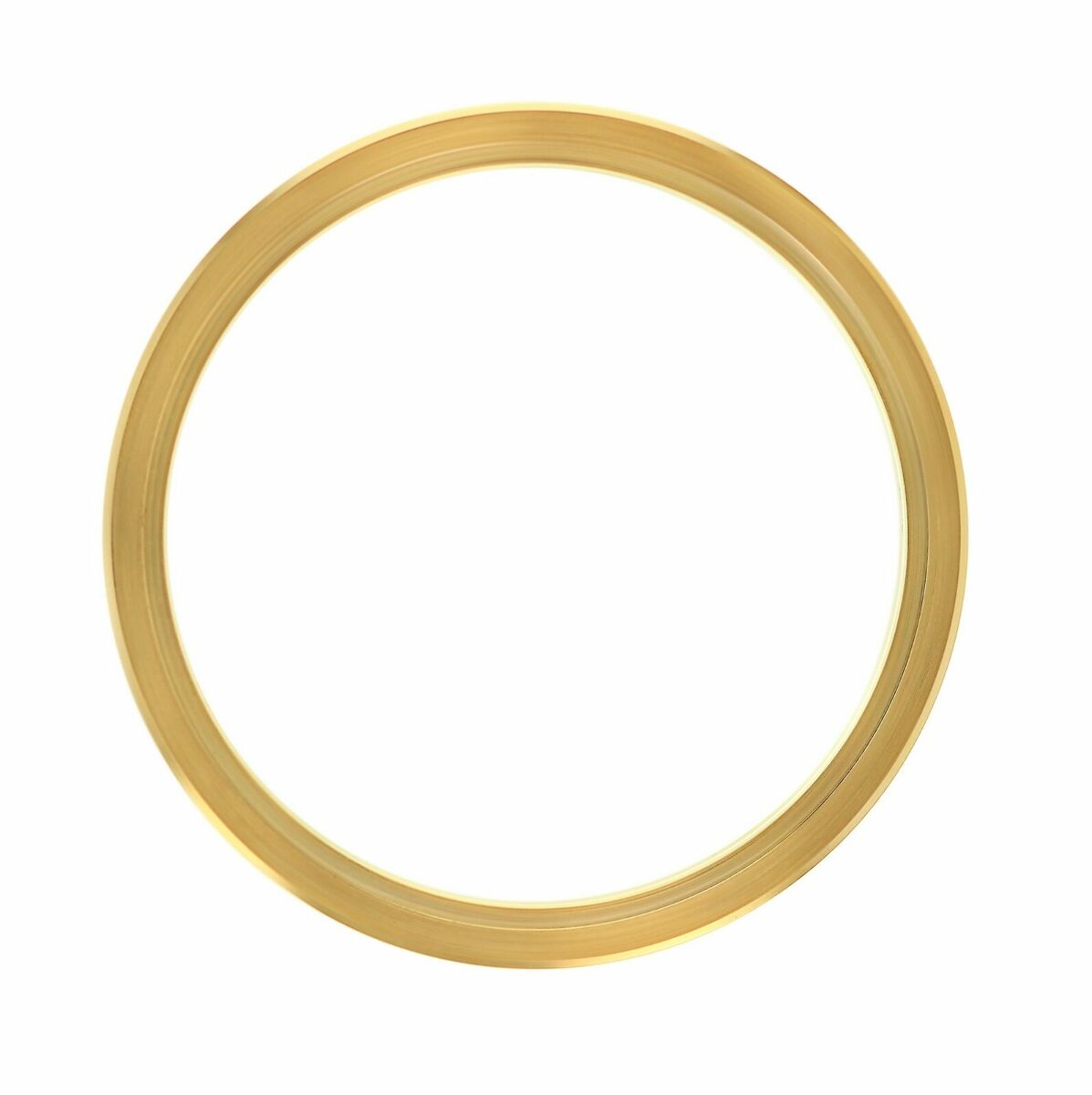 PLAIN SMOOTH BEZEL FOR ROLEX 1601 1602 1603 1802 1803 16013 WATCH DOMED GOLD