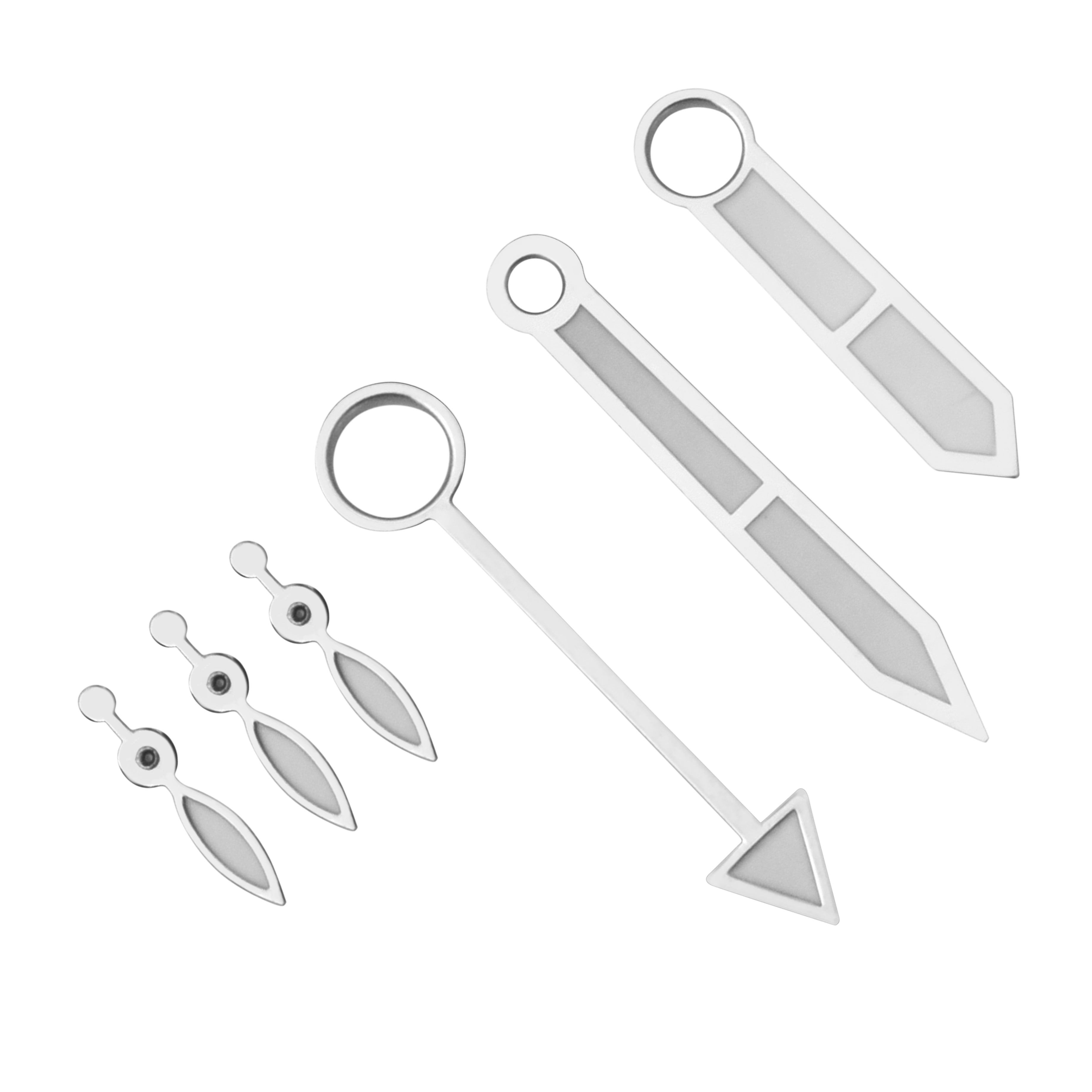 WATCH HAND FOR PANERAI MOVEMENT VALJOUX ETA 7750 7753 GMT PAM00088 PAM 88 SILVER