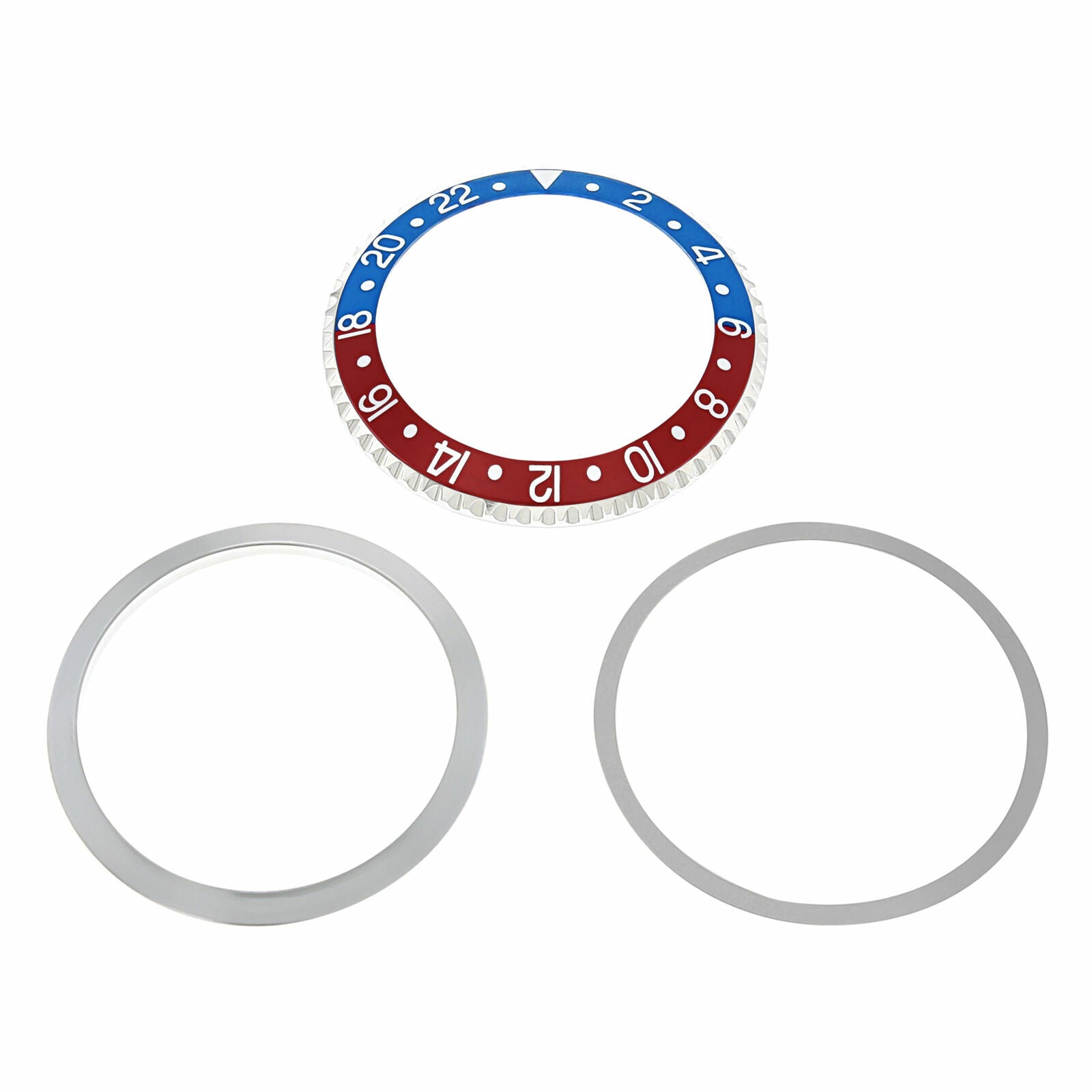 ROTATING + BEZEL + INSERT FOR ROLEX OLD GMT BLUE/RED 1670 1675 16750 16753 16758