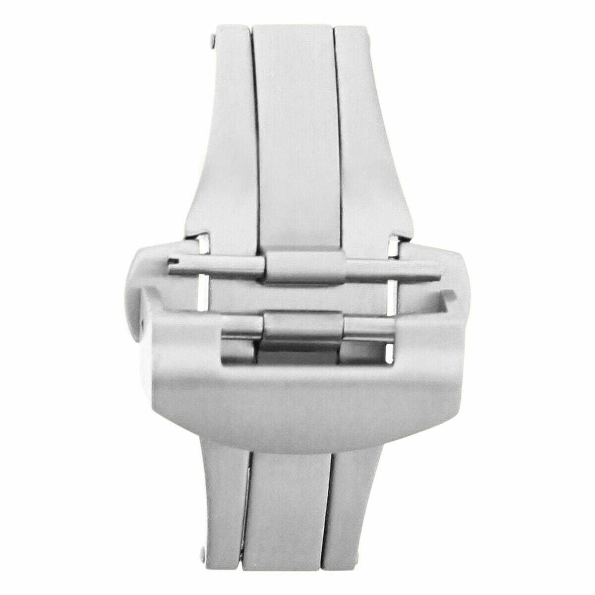 DEPLOYMENT CLASP 22/24MM BAND LEATHER STRAP BUCKLE FOR PANERAI 44MM STEEL POLISH