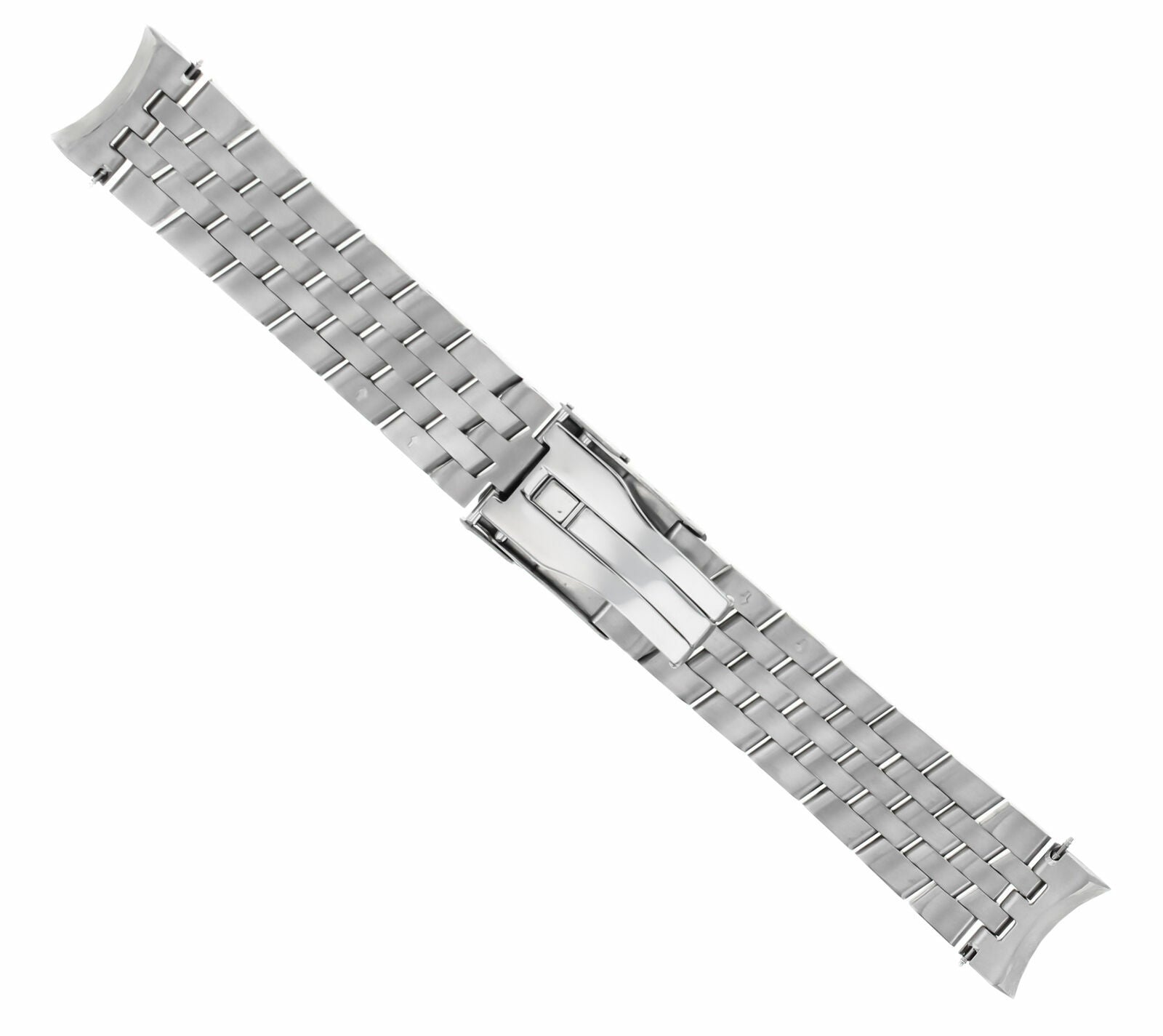 24MM WATCH BAND BRACELET FOR BREITLING PILOT 5 LINK POLISH STAINLESS STEEL C/END