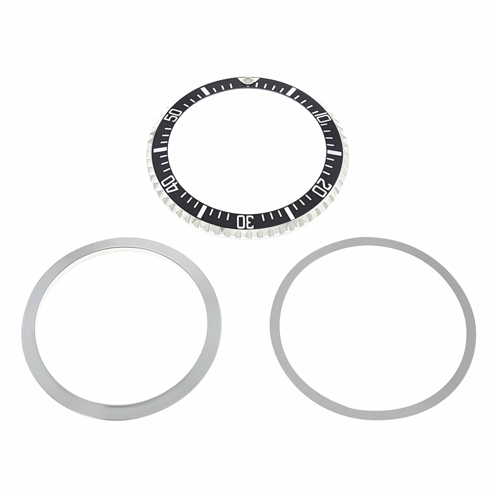 ROTATING BEZEL , RETAINING RING , INSERT FOR ROLEX SUBMARINER MILITARY 5517/1680