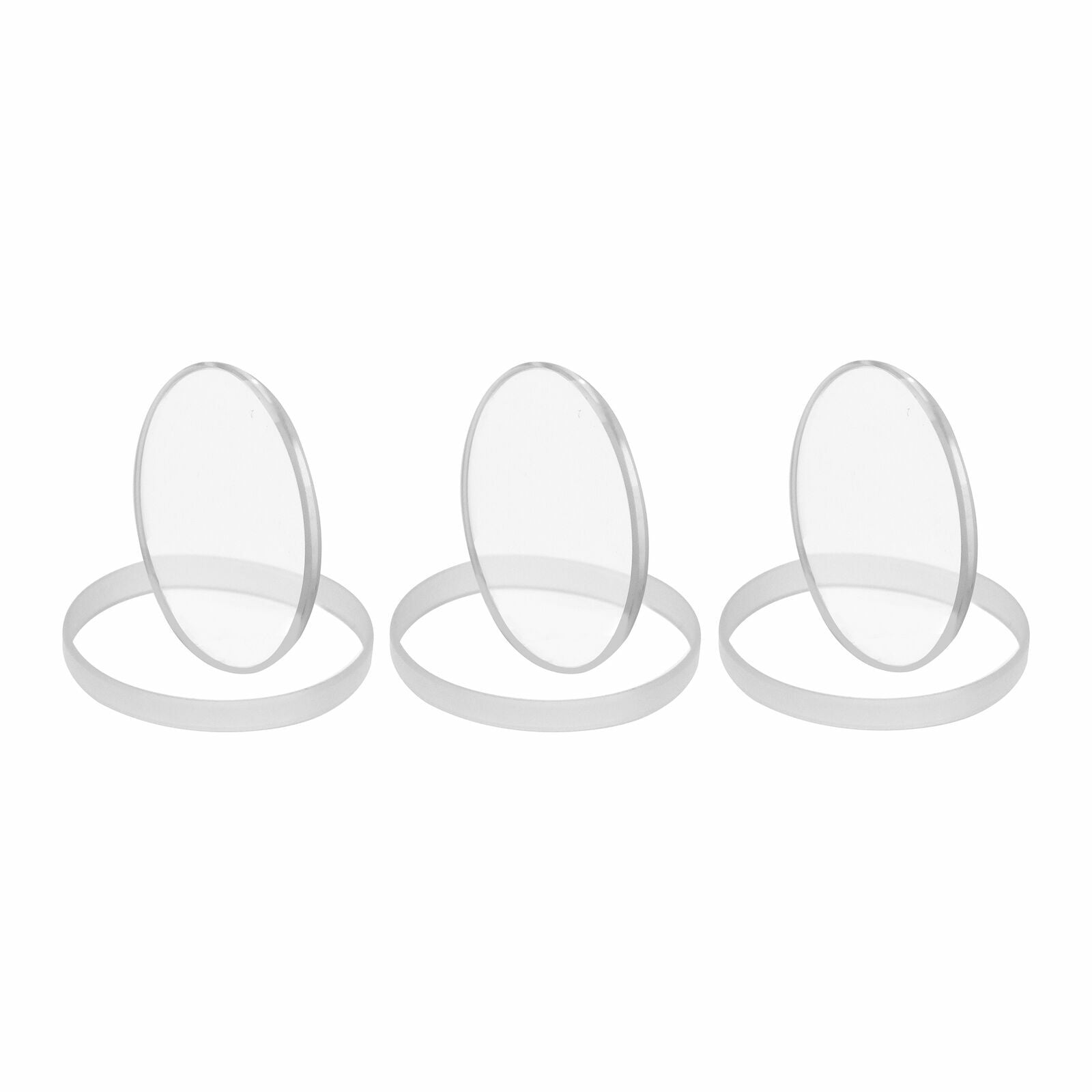 3 SAPPHIRE CRYSTAL LADY FOR OYSTER PERPETUAL NO DATE 25-206 76183 76188 76193 76198