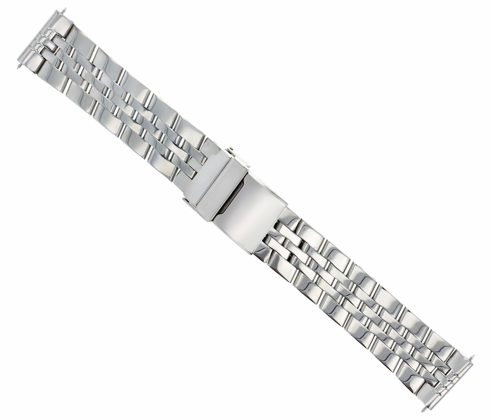 WATCH BAND BRACELET FOR BREITLING CROSSWIND 357A 22MM-5 LINK S/STEEL SHINY RD