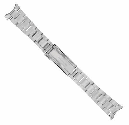 20MM OYSTER WATCH BAND BRACELET FOR ROLEX SUBMARINER SHINY CENTER FLIP LOCK TQ