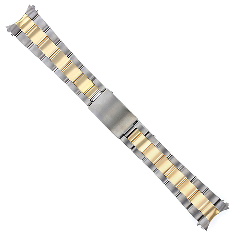 20MM 14K GOLD OYSTER BAND FOR ROLEX 16233 16610 16013 16014 16613 DATEJUST T/T
