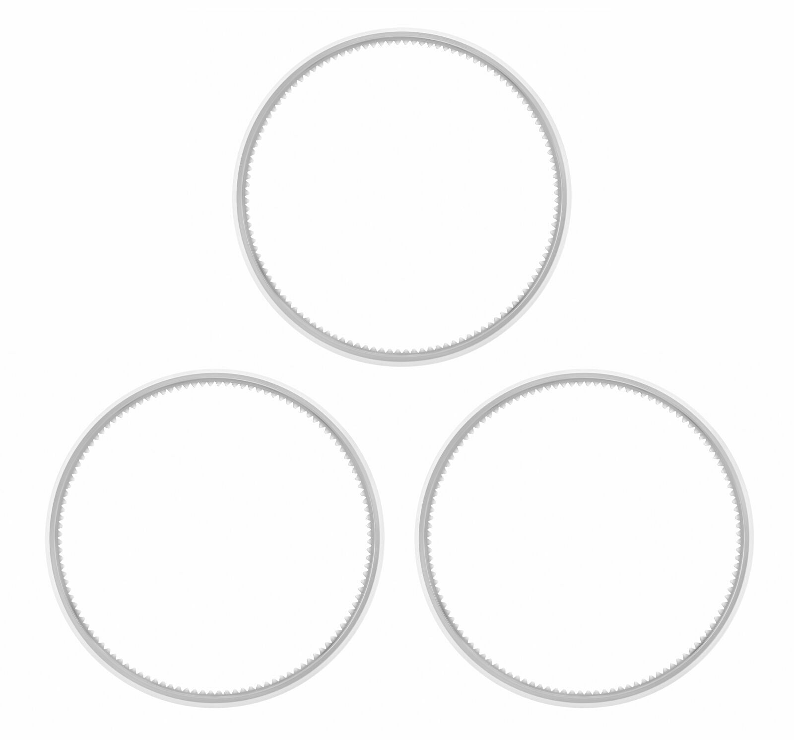 3 PCS STAINLESS STEEL BEZEL RING INSERT FOR SEA DWELLER 16660 16600 WATCH