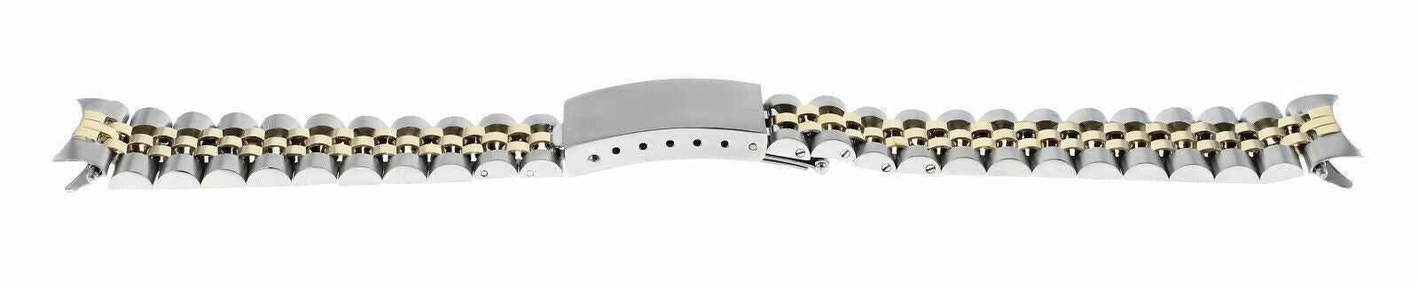 JUBILEE WATCH BAND FOR 31MM ROLEX MIDSIZE 67483 67480 67488 REAL GOLD 18K/S 17MM