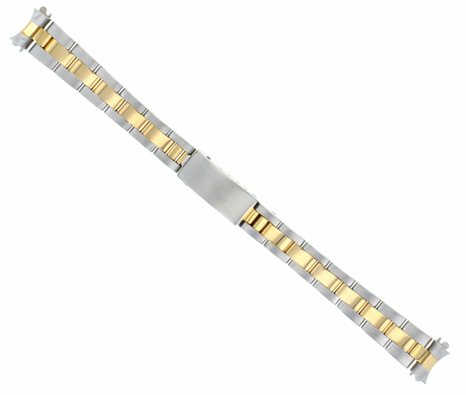 13MM OYSTER WATCH BAND FOR LADY 26MM ROLEX 6517 6916 6917 6919  GP/GOLD/SS HEAVY