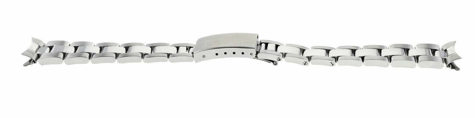 OYSTER WATCH BAND BRACELET SHINY/CENTER FOR 26MM ROLEX DATE DATEJUST LADY 13MM
