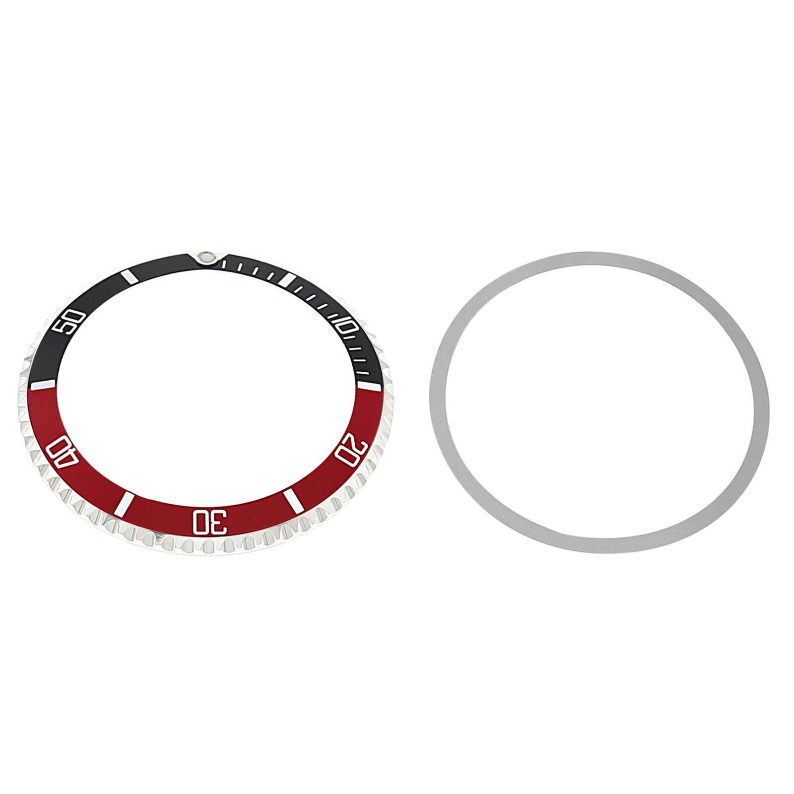 BEZEL+ INSERT FOR OLDER ROLEX SUBMARINER 5508, 5512, 5513, 1680 MODEL BLACK/RED