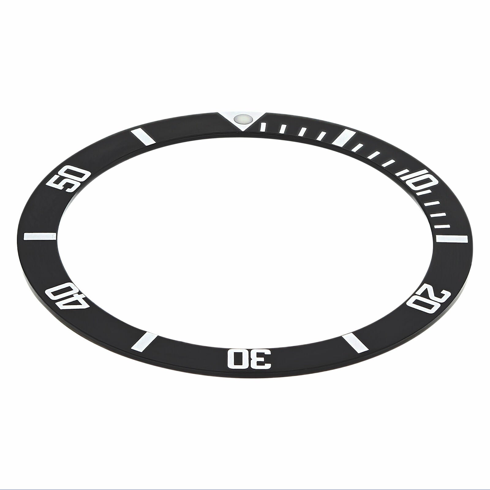 BEZEL INSERT FLAT FOR TAG HEUER 1000 980-613B 980.030N , 980.006N WATCH BLACK