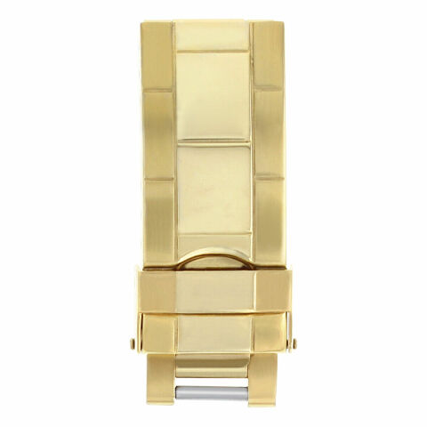 OYSTER WATCH BAND FLIP LOCK EXTENSION CLASP FOR ROLEX SUBMARINER GMT WATCH GOLD