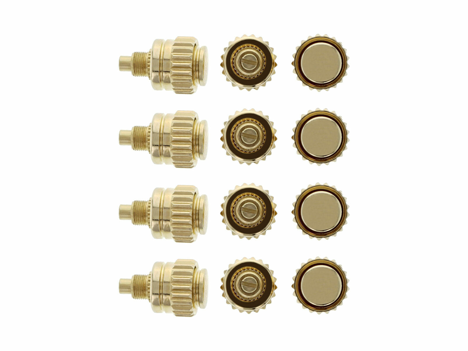 12 DAYTONA WATCH CROWN PUSHER FOR ROLEX 116518 116520 116523 116598 116599 GOLD