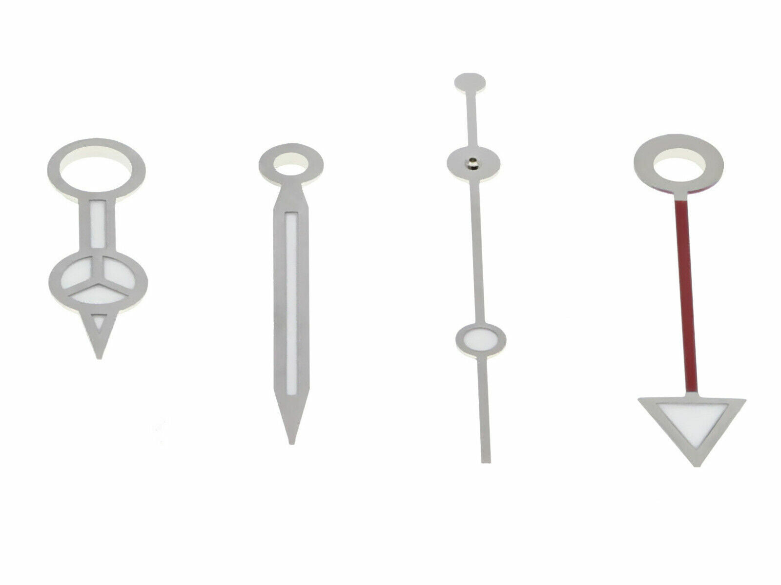 3 SET WATCH HAND FOR ROLEX GMT MOVEMENT 3075-3175 16570 16700 16750 16758 SILVER