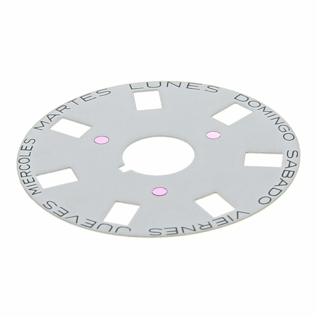 DAY DISC FOR ROLEX PRESIDENT DAY DATE WATCH 3055 18026 18028 18029 SPANISH WHITE