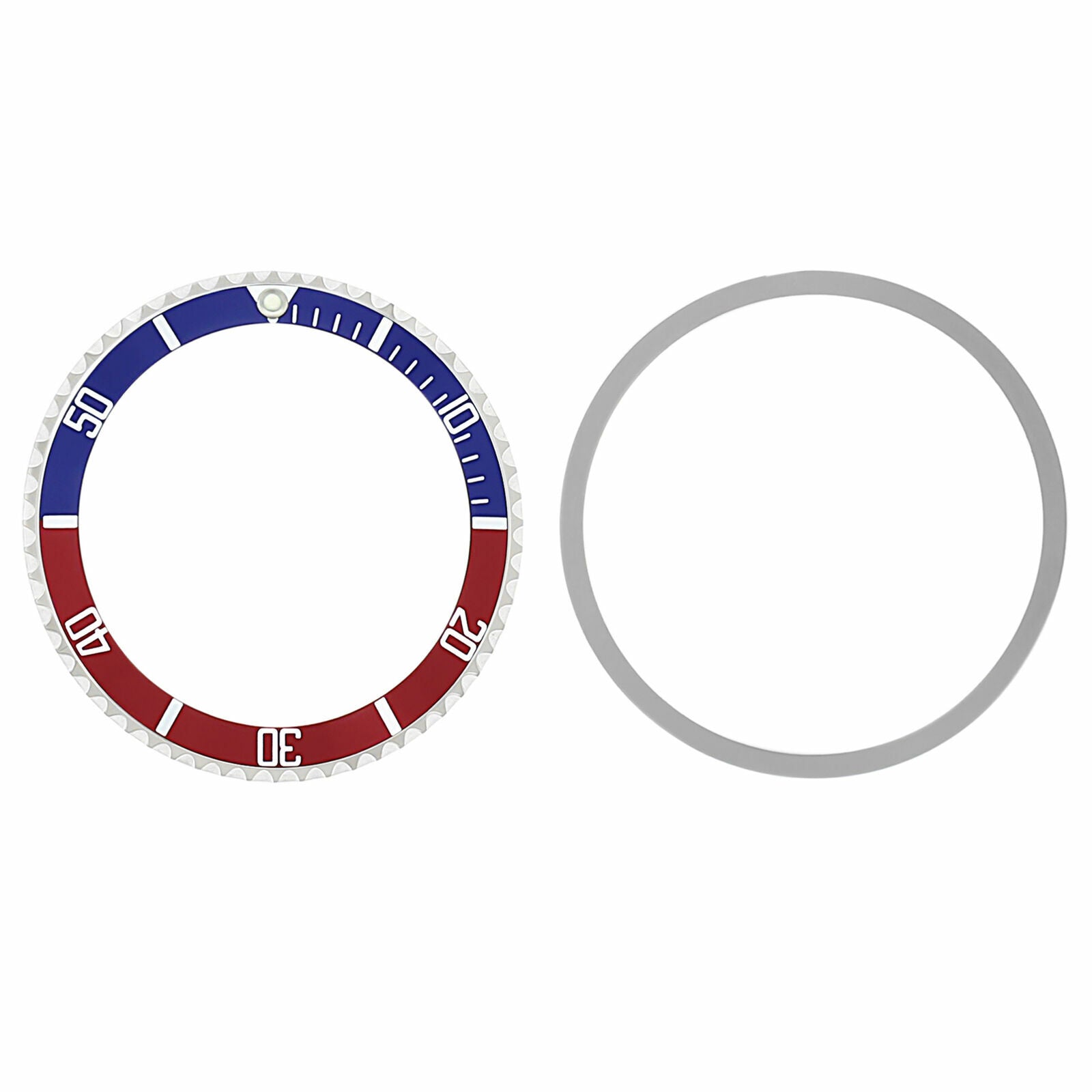 BEZEL+ INSERT FOR TUDOR  SUBMARINER 9401 7928 7016 76100 94110 7528 BLUE/RED