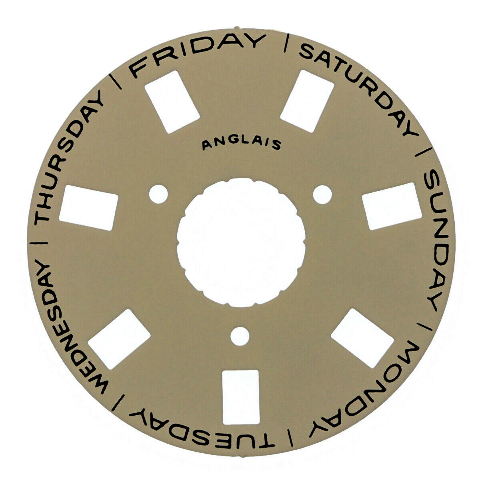 DAY DISC FOR ROLEX PRESIDENT 3155 18206 18238 18239 18248 118208 118399 CHAMPAGN