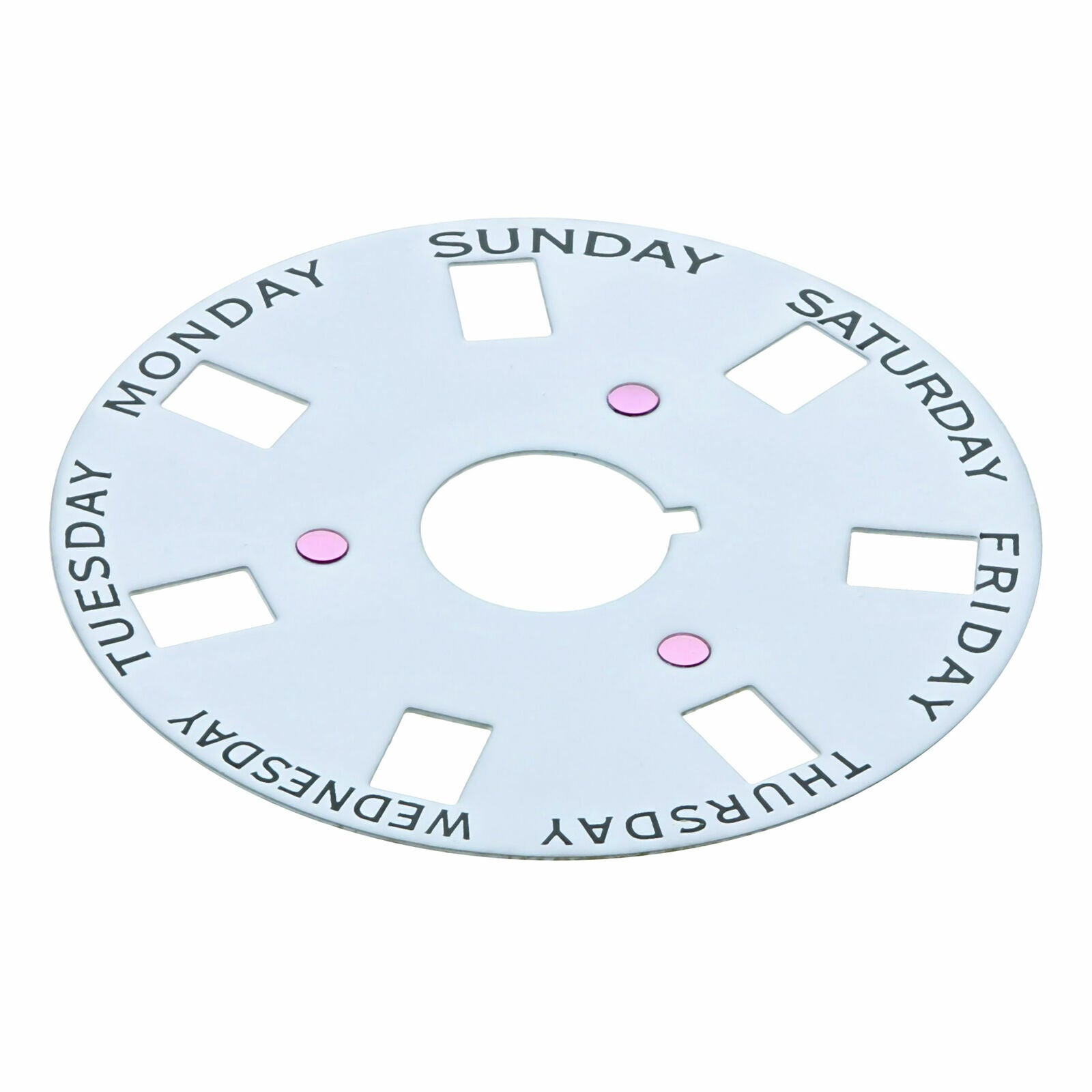 DAY DISC FOR ROLEX PRESIDENT 18038 18039 18046 18048 18049 MOVEMENT 3055 WHITE