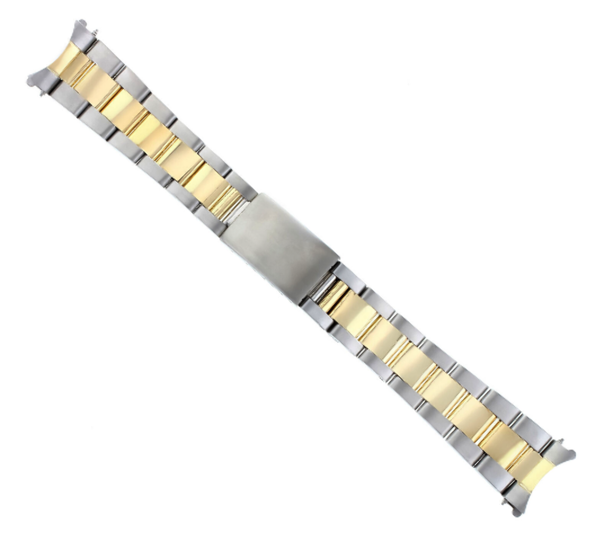 OYSTER WATCHBAND FOR ROLEX DATEJUST 16013 16014 16233 16234 REAL GOLD 14K/S 20MM