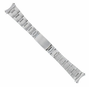 19MM OYSTER WATCH BRACELET BAND FOR VINTAGE ROLEX AIR KING 5500 STAINLESS STEEL