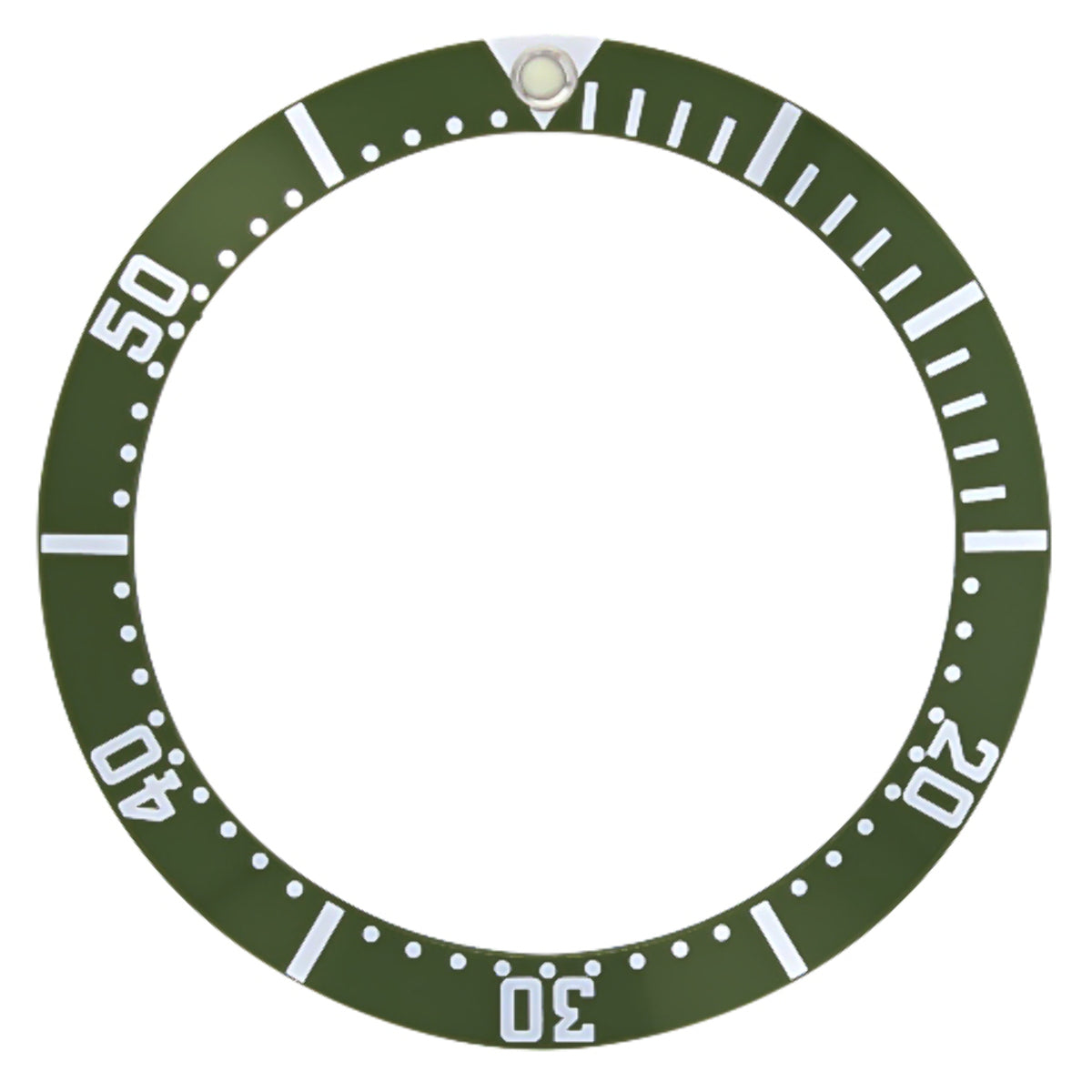 BEZEL INSERT FOR OMEGA SEAMASTER PLANET OCEAN JAMES BOND FIT 41MM CASE GREEN