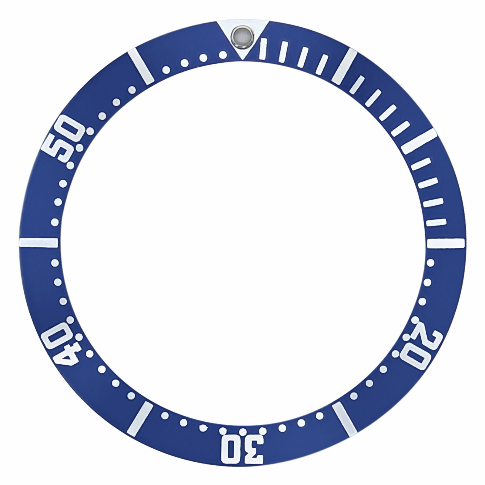 BLUE BEZEL INSERT FOR CASE 41MM OMEGA SEAMASTER 300M CO-AXIAL 2220.80 AUTOMATIC