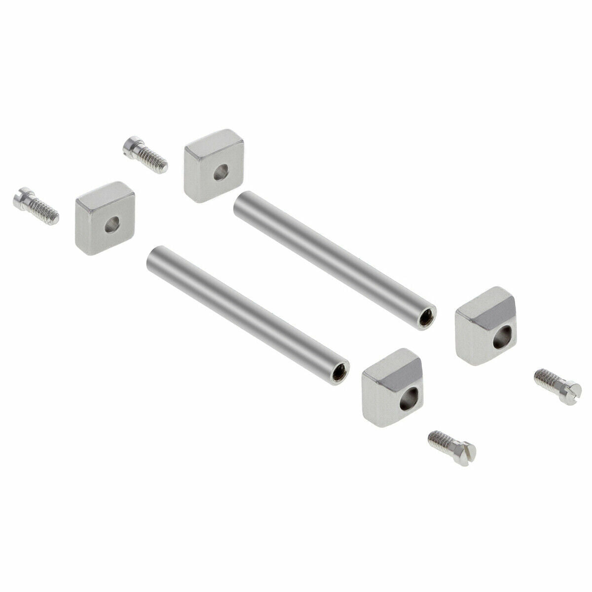 16-17-18-20-21-22MM SCREW TUBE PIN & BLOCK FOR CARTIER PASHA BAND BRACELET, Silver, view 4