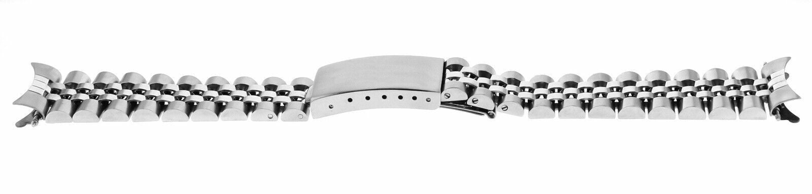 17MM JUBILEE WATCH BAND FOR 31MM CASE ROLEX MIDSIZE 68240 STAINLESS STEEL HEAVY