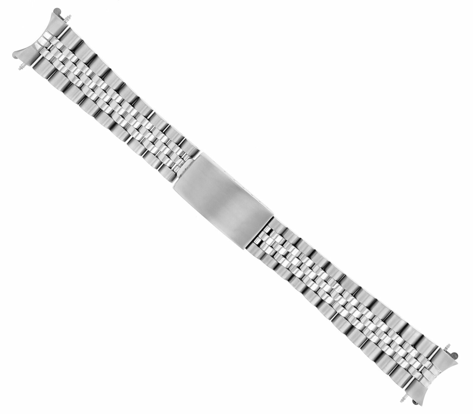 17MM JUBILEE WATCH BAND FOR 31MM CASE ROLEX MIDSIZE 68240 STAINLESS STEEL HEAVY