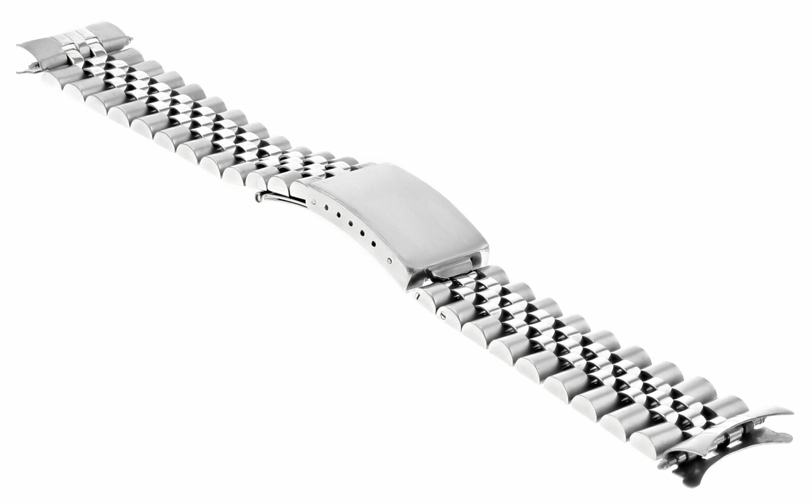 17MM JUBILEE WATCH BAND FOR 31MM CASE ROLEX MIDSIZE 68240 STAINLESS STEEL HEAVY