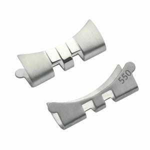 2 - 550 End Piece Link for Fat Spring Bar Jubilee Band Rolex GMT 1675 16710 20MM