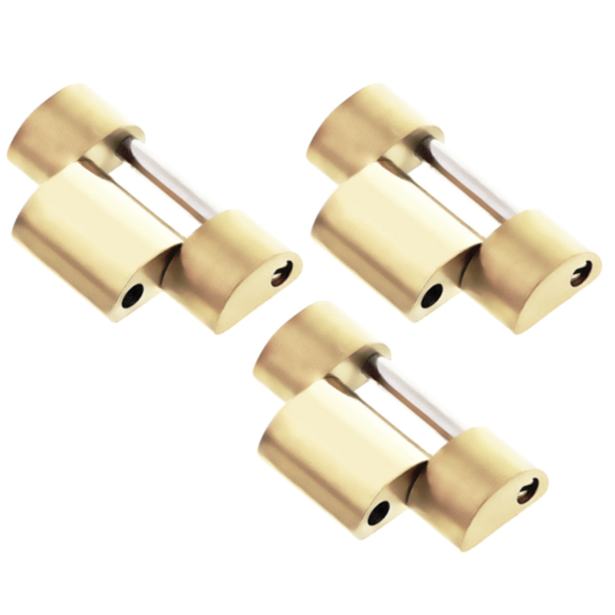 3 LINK FOR ROLEX PRESIDENT MENS WATCH BAND DAY DATE 1802,1803, 18038 GOLD PLATED