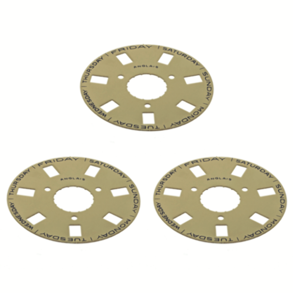 3 DAY DISC FOR ROLEX PRESIDENT DAY DATE 3155 18206 18208 18296 18238 CHAMPAGNE