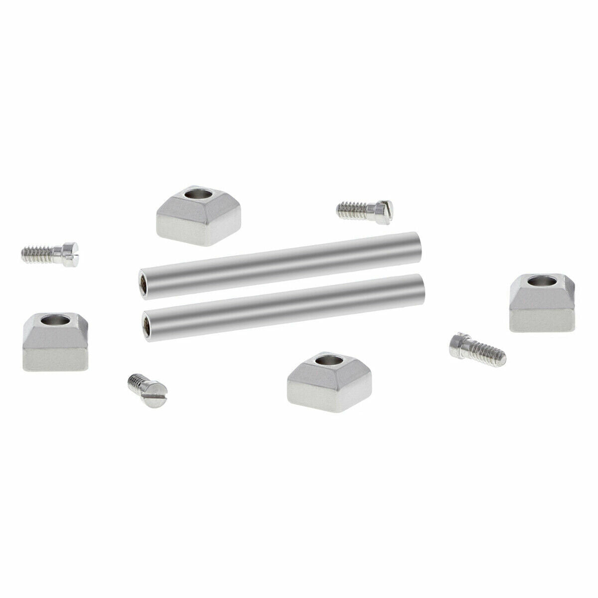 3 SET SCREW,TUBE PIN,BLOCK FOR CARTIER PASHA STRAP BAND BRACELET BAND FIT 17MM