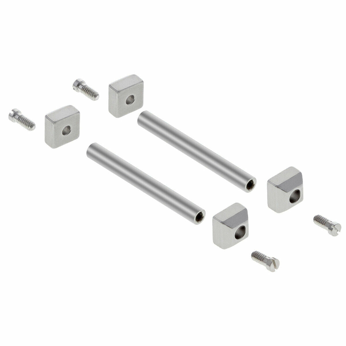 3 SET SCREW,TUBE PIN,BLOCK FOR CARTIER PASHA STRAP BAND BRACELET BAND FIT 17MM