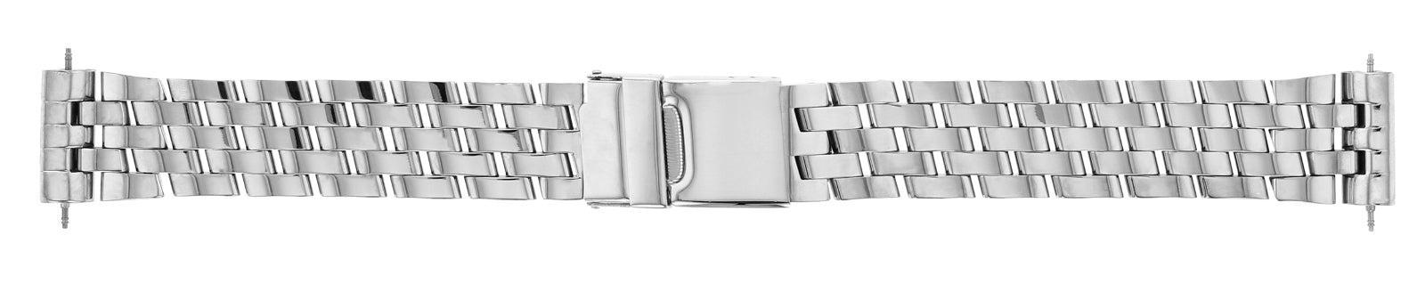 WATCH BAND STAINLESS STEEL BRACELET FOR 38MM BREITLING PILOT 20MM 5 ROW SHINY SE