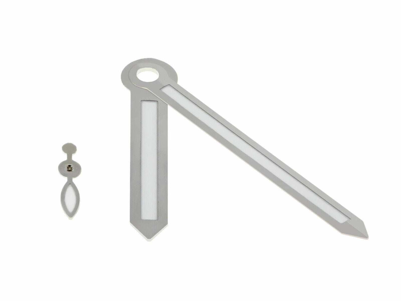 3 SET WATCH HAND FOR PAM 44MM PANERAI MOVEMENT ETA 6497-98 WATCH SILVER SWISS